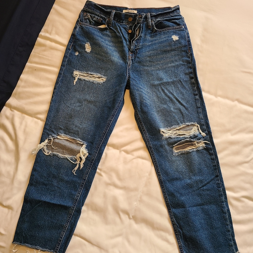 Forever 21 straight leg jeans